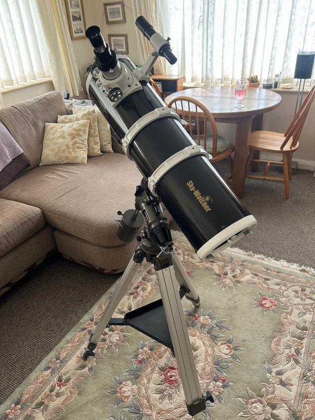 Preview of the first image of SkyWatcher 15075EQ3-2 telescope and mount.