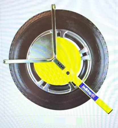 Image 1 of Bulldog Wheel ClampWheel clamp to fit a motorhome or van.
