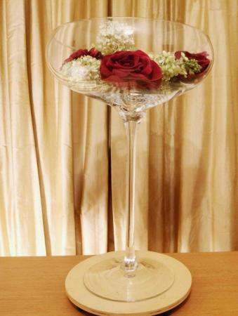 Image 1 of Wedding Centrepiece Champagne Saucer