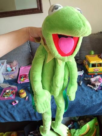 Image 1 of The Muppets Kermit The Frog Large Backpack