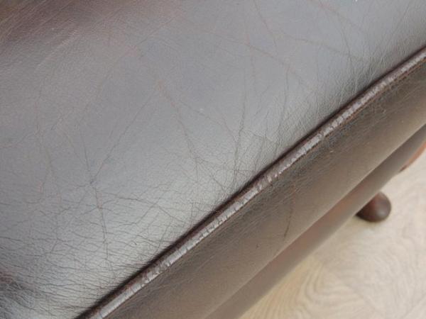 Image 9 of Queen Anne Golden Brown Armchair Chesterfield (UK Delivery)