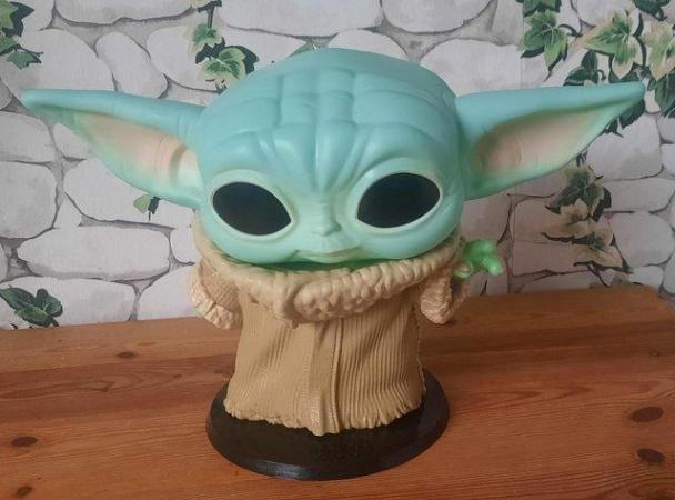 Image 1 of Star Wars - Baby Yoda Large Bobblehead