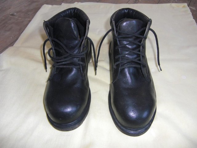 Preview of the first image of Doc Marten Black Safety Boots.