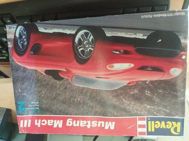 Preview of the first image of Ford Mustang Mach 111 model kit by Revell,brand new in box.S.