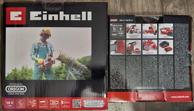 Image 3 of Einhell Expert 18V 25cm Cordless Chainsaw 1 x 3.0Ah