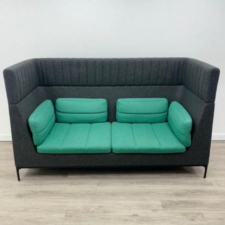 Image 3 of Allermuir Haven High-Back Booth Sofa