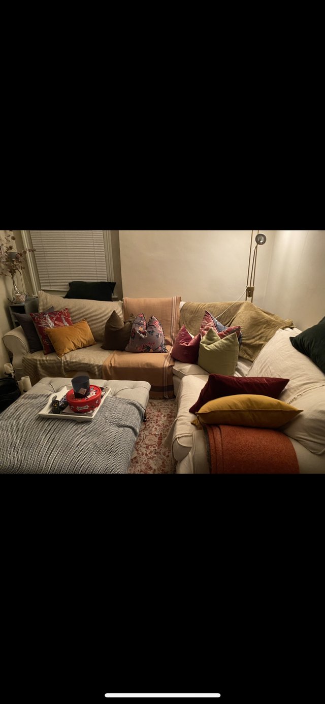 Preview of the first image of John Lewis Corner Sofa - FREE - COLLECT TODAY.