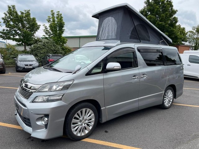 Preview of the first image of Toyota Vellfire/Alphard campervan Wellhouse 3.5V6 280ps 4WD.