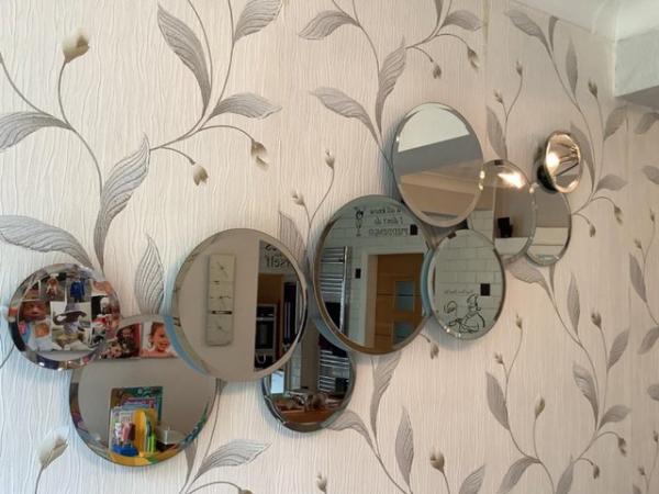 Image 1 of Large Bubble Wall Mirror