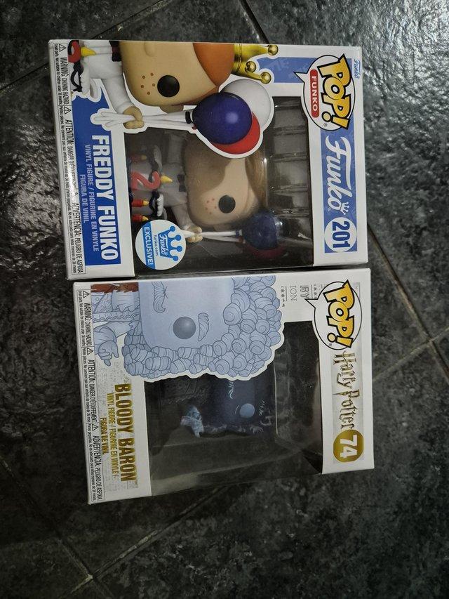 Preview of the first image of Bloody Baron and Funko Freddy set.