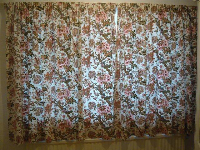 Preview of the first image of Curtains - fully lined, cotton.