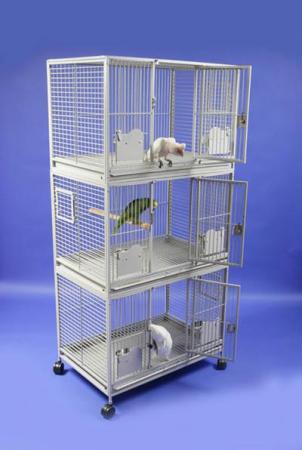 Image 5 of Parrot-Supplies Parrot Triple Breeding Parrot Cage OrDisplay