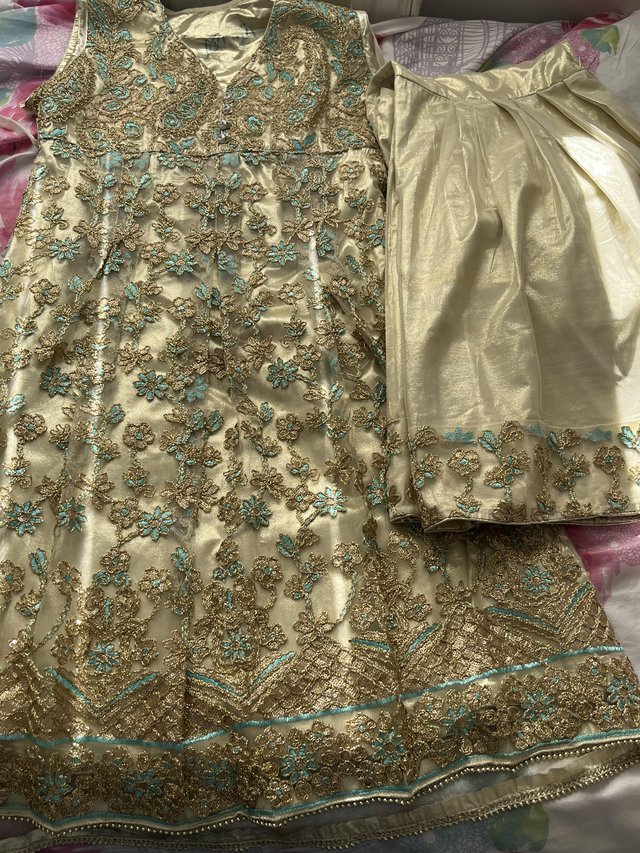 Preview of the first image of Eid/fancy sharara outfit.