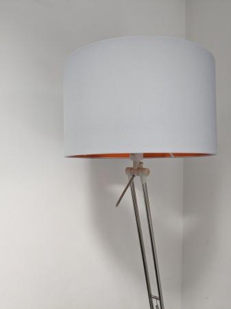 Image 1 of Light grey / orange 35cm ceiling/standard light