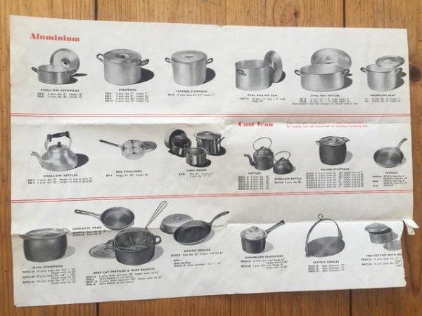 Image 3 of 3 vintage AGA leaflets-cooker & utensils. Great for display!