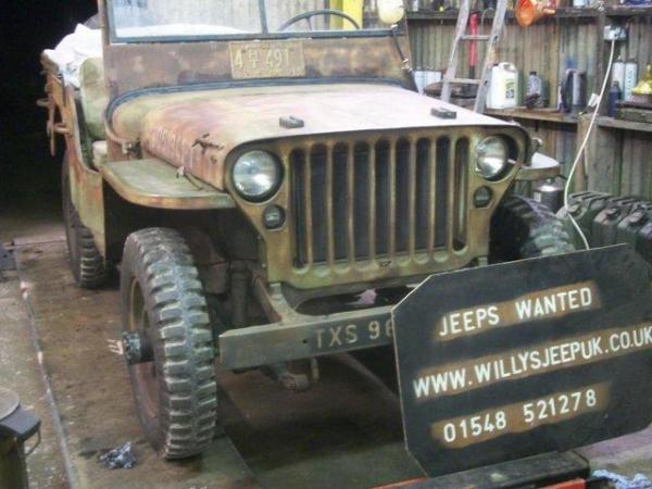 Image 1 of willys jeep parts required old and tatty would be ideal