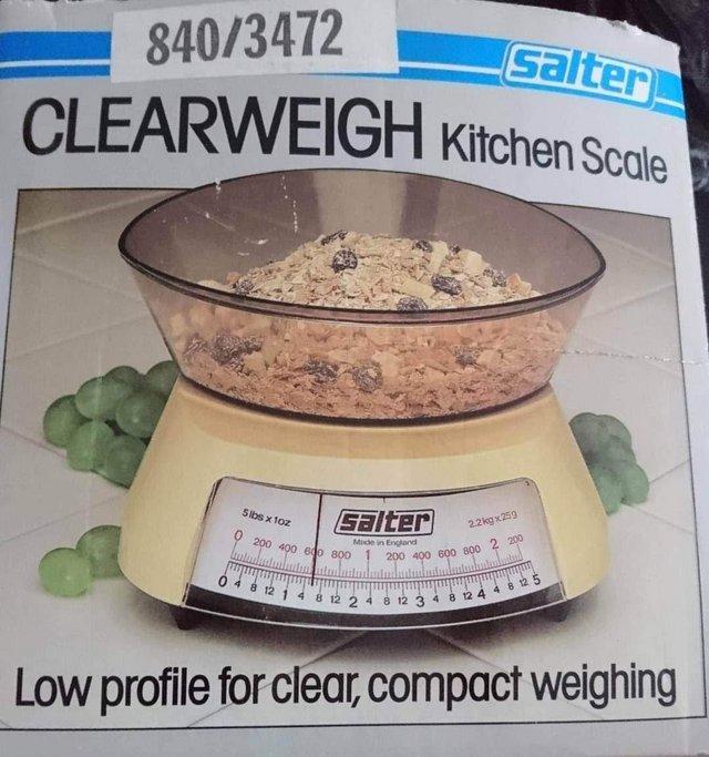 Preview of the first image of Kitchen Scales by Salter new unused.