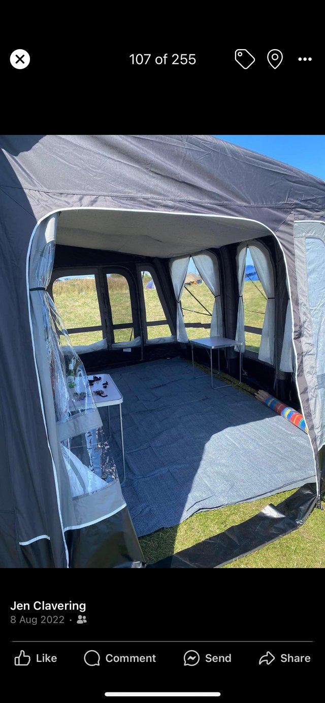 Preview of the first image of Vango Tuscany pro elements shield 400 air awning.