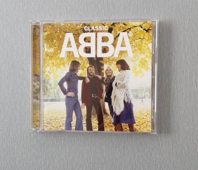 Preview of the first image of Classic ABBA CD.  18 tracks including 'One of Us'..
