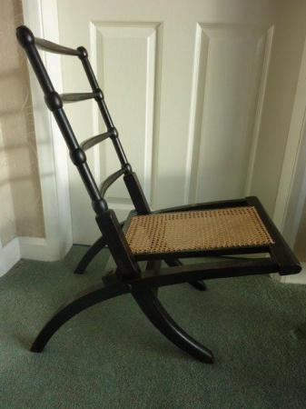 Image 3 of Victorian, early Edwardian child’s folding chair