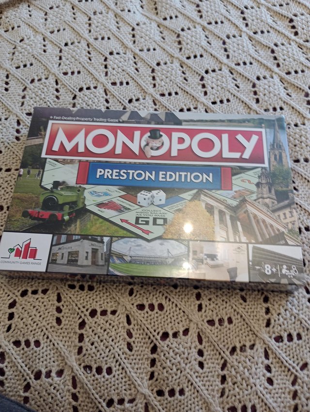 Preview of the first image of Monopoly Preston edition sealed..