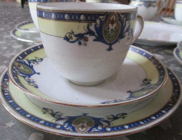 Image 2 of Victoria China (Czechoslovakia) 21 piece Tea service