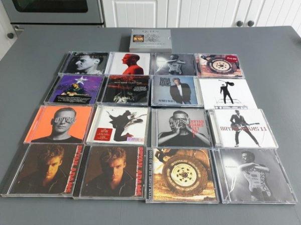 Image 1 of Selection of Bryan Adams Cd's and Queens Greatest Hits Album