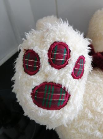 Image 9 of A Medium Sized Puppy Dog Soft Toy.  Height Aporox: 15".