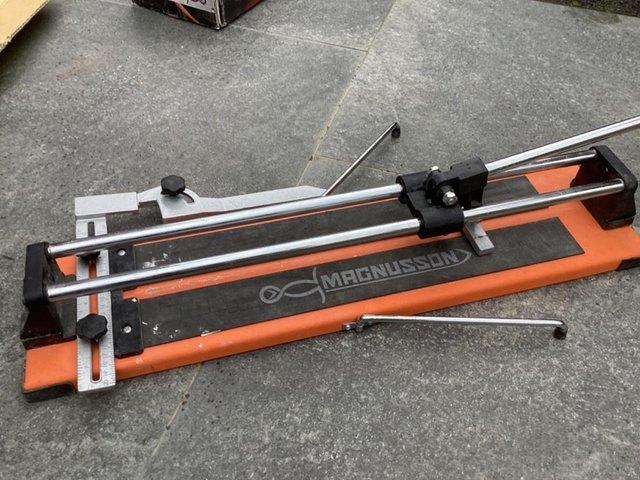 Preview of the first image of Magnusson heavy duty Tile cutter.