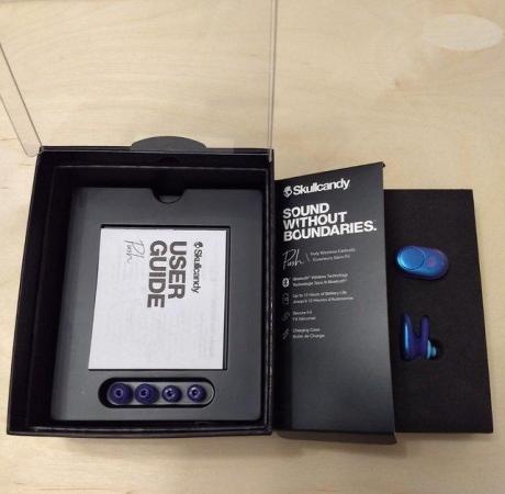 Image 6 of Skullcandy Push True Wireless Earbuds Blue Limited Edition
