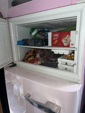 Image 2 of Funky Smeg FAB30 pink fridge