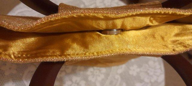 Image 2 of Shiny Bag with inside pocket and fastening