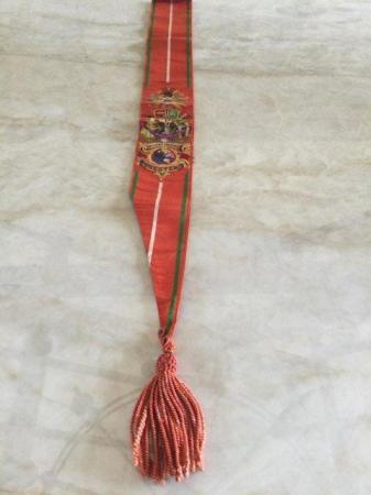 Image 2 of Ancient order of Foresters ribbon/sash collecters item
