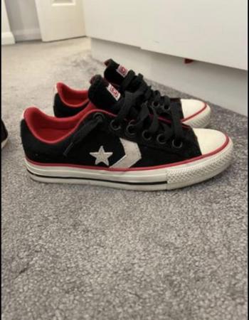 Image 1 of Converse shoes / trainers in a size 4