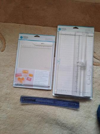 Image 2 of Martha Stewart Crafts Mini Scoring Board and Paper Trimmer
