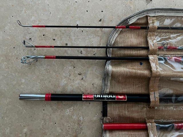 Preview of the first image of VINTAGE DAIWA 2710-10 FISHING ROD.