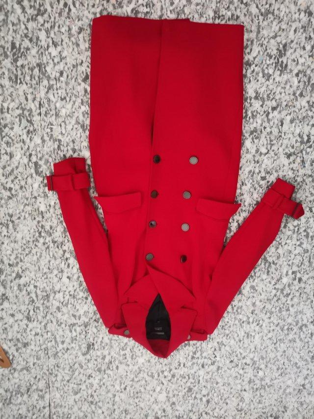 Preview of the first image of Star by Julian Mcdonald women's red coat.