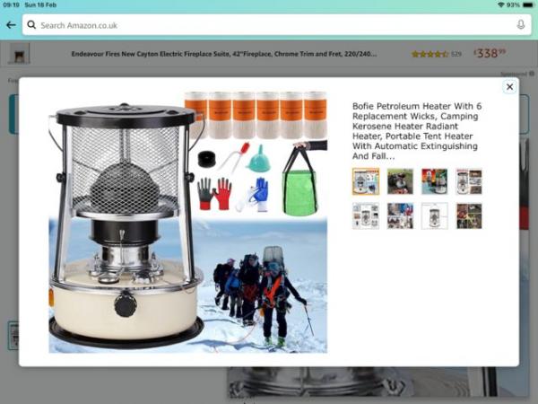 Image 2 of Paraffin stove for outdoors ….