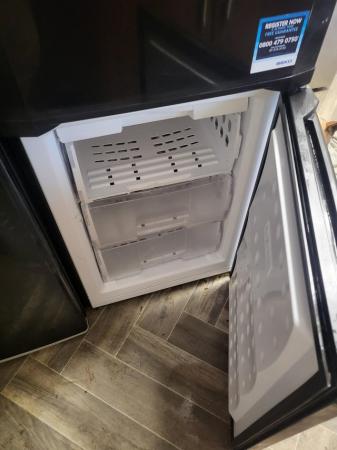 Image 2 of Beko black fridge freezer