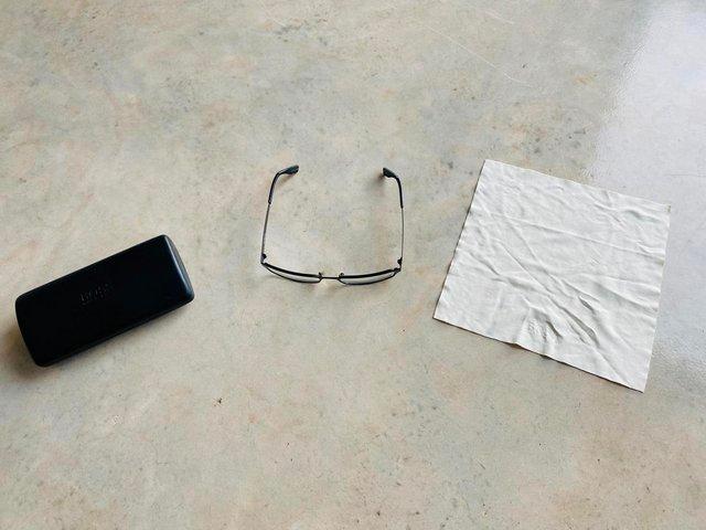 Preview of the first image of Hugo Boss Frames/ Glasses. Glasses Case and Glasses Cleaning.