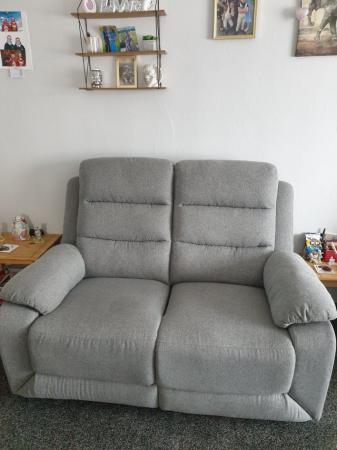 Image 3 of For sale 3+2 reclining sofa in mint condition and is from a