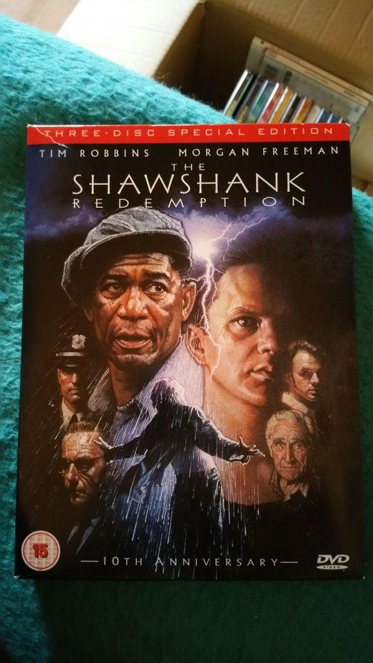 Preview of the first image of Shawshank redemption 3 Dvd's.