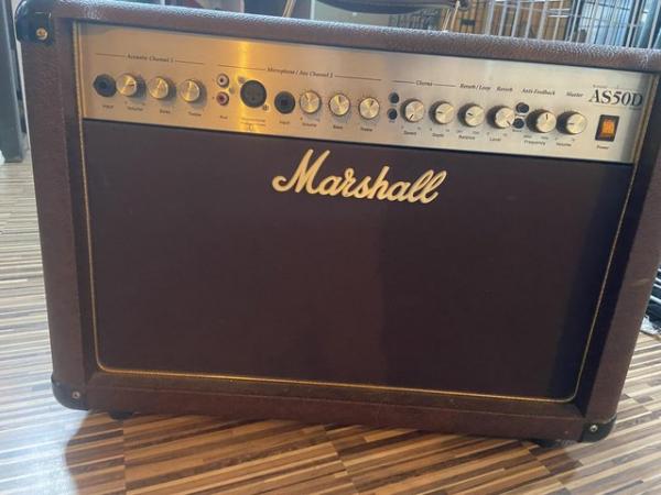Image 2 of Marshall AS50D acoustic soloist amplifier