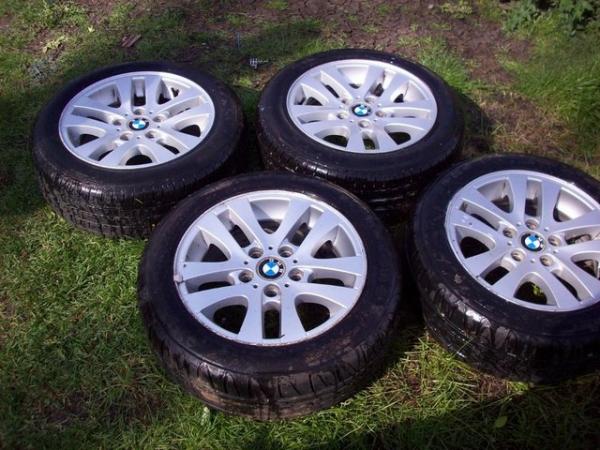 Image 1 of BMW set of wheels and tyres 205.55R16