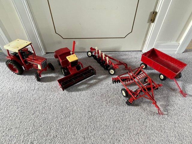 Preview of the first image of ERTL retro Farm Machinery models..