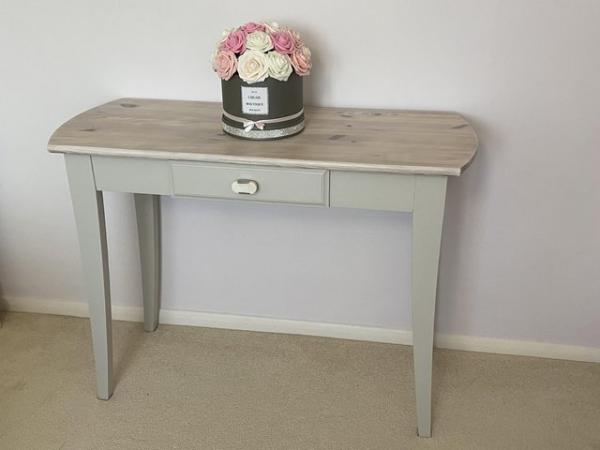 Image 2 of Up Cycled Console/Telephone Table