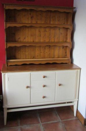 Image 1 of Solid wood Sideboard and shelf unit