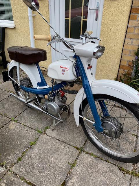 Preview of the first image of 1964 NSU Quickly S2-23 moped.