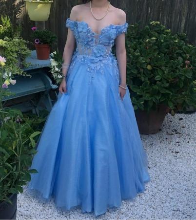 Image 2 of Tiffany Cinderella style prom dress