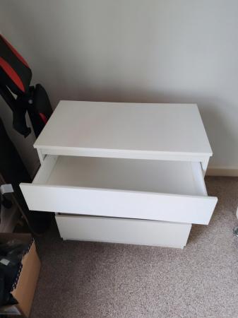 Image 3 of Three drawer unit used IKEA